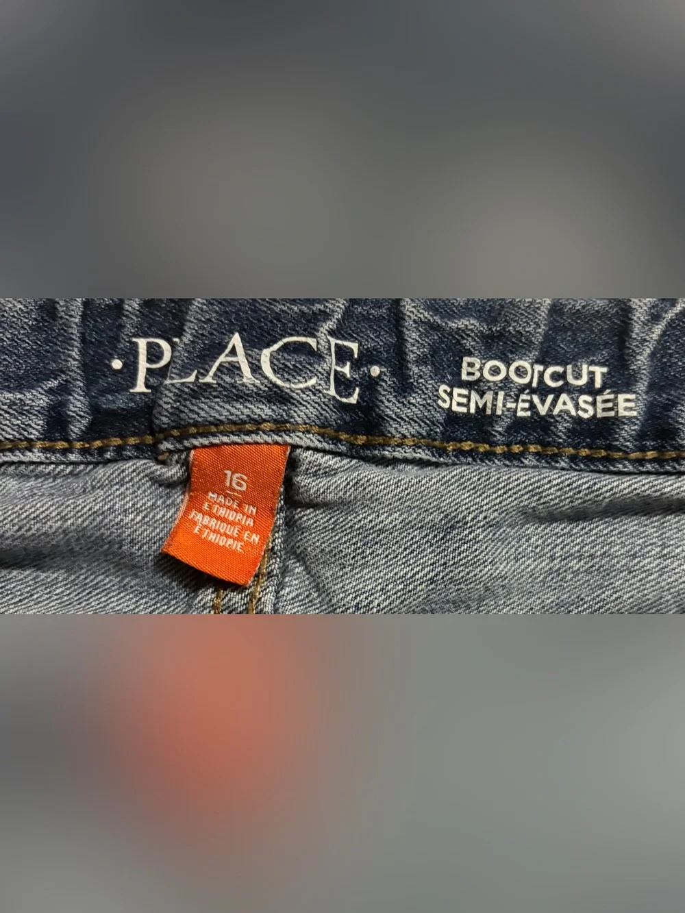 Place - Boot Cut Jeans - Size 16